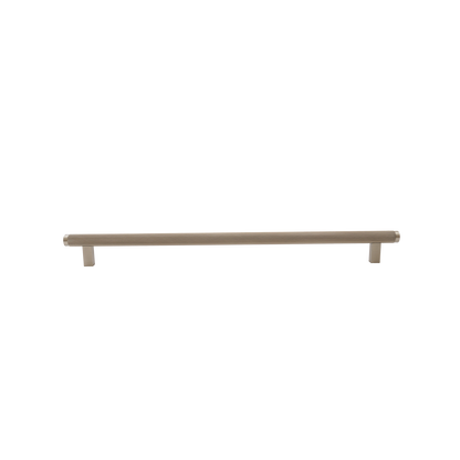Momo Bellevue Knurled Bar Pull Solid Brass 320mm in Dull Brushed Nickel (1)