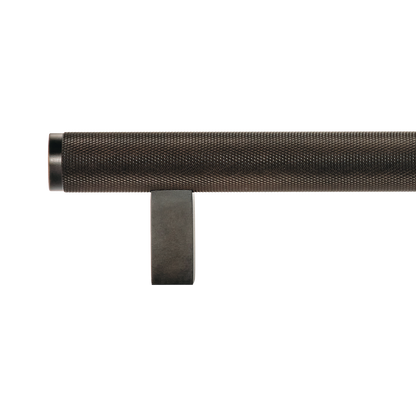 Momo Bellevue Knurled Bar Pull Solid Brass 320mm in Dark Bronze (2)