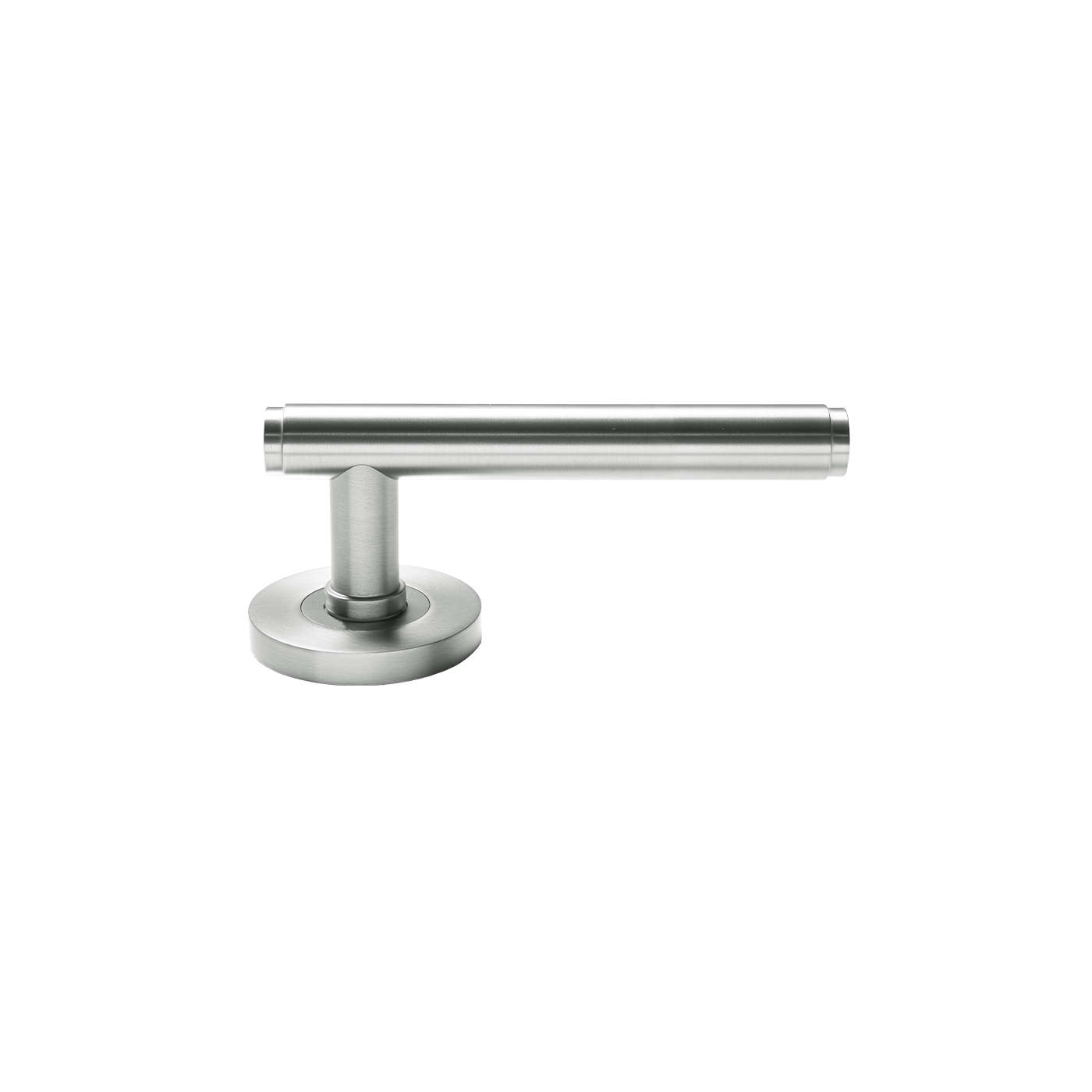Momo Bellevue Solid Brass Plain Mortice Lock Passage Lever Set In Dull Brushed Nickel (2)