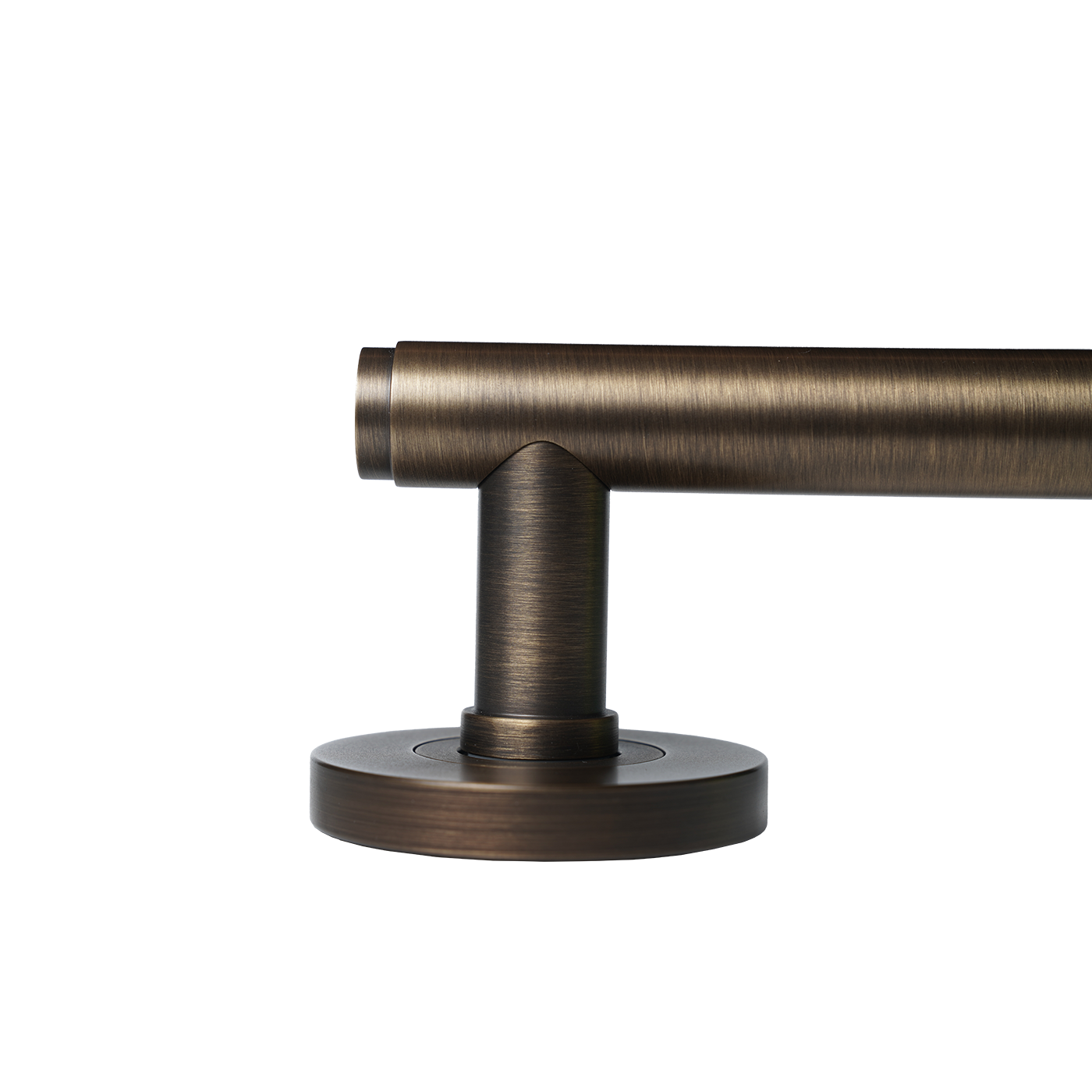Momo Bellevue Solid Brass Plain Lever Entrance Set In Bronze (3)
