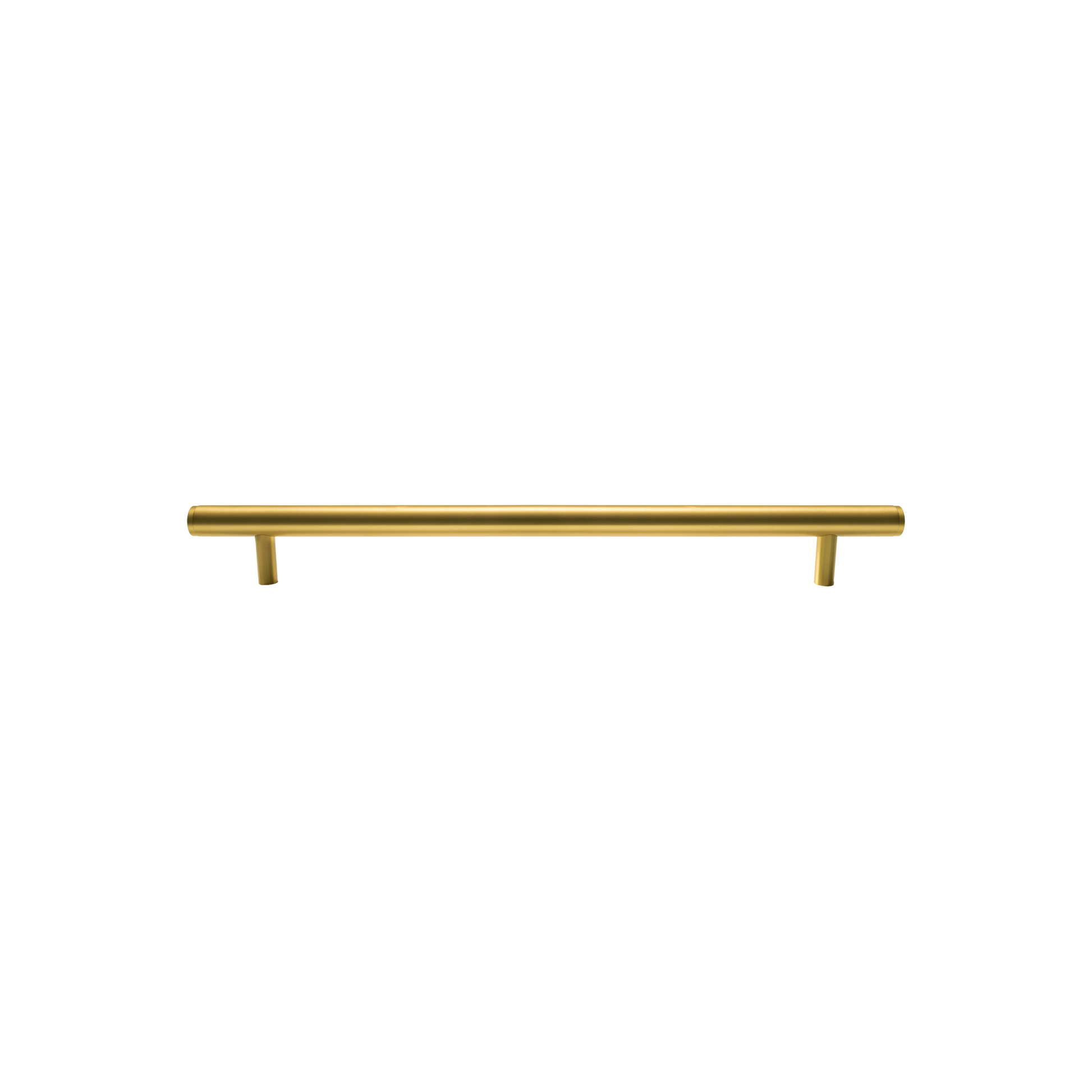Momo Bellevue Plain Solid Brass Door Pull Handle In Brushed Satin Brass (1)