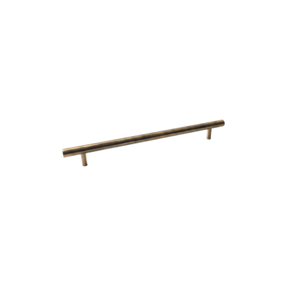 Momo Bellevue Plain Solid Brass Door Pull Handle In Dark Brushed Brass