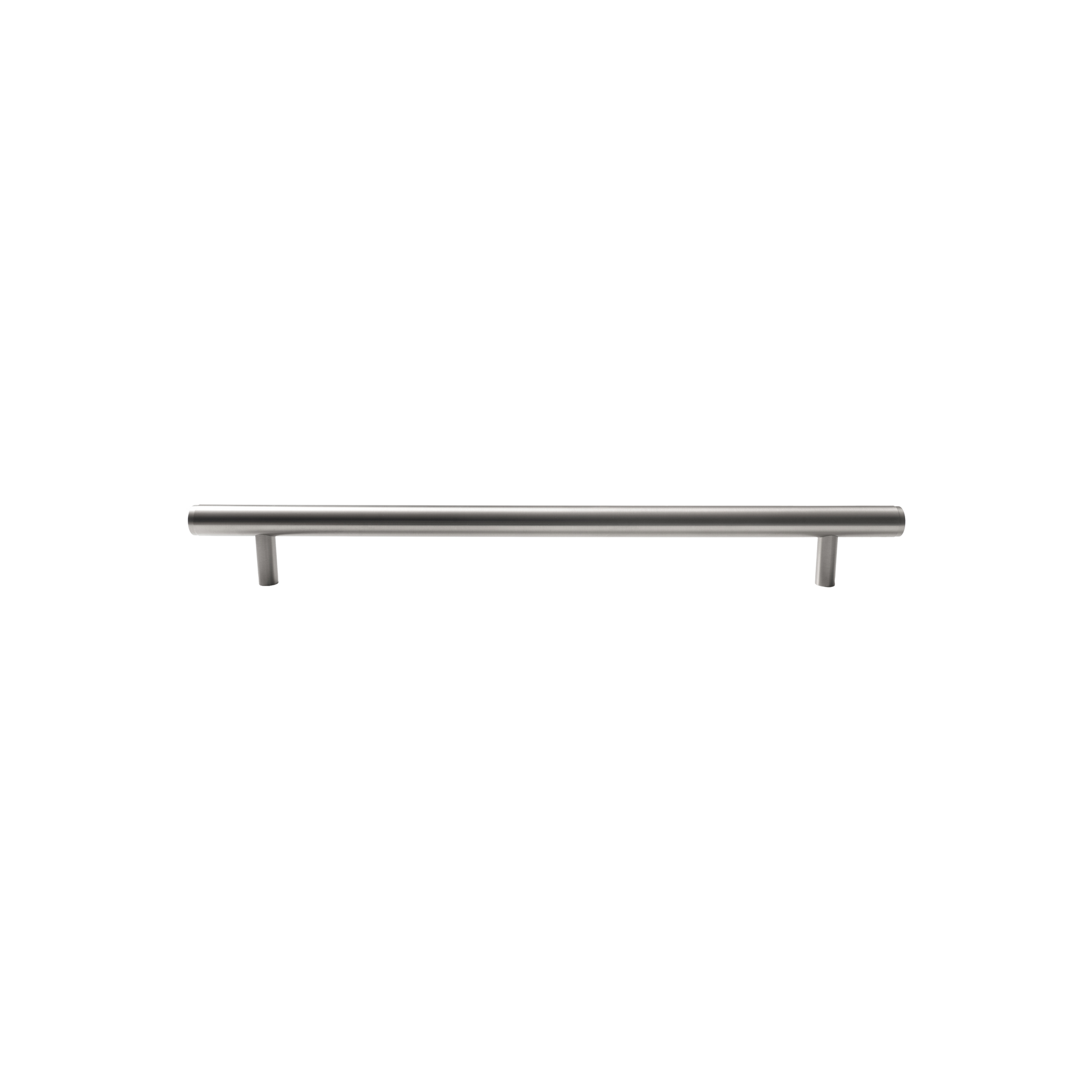 Momo Bellevue Plain Solid Brass Door Pull Handle In Dull Brushed Nickel (1)