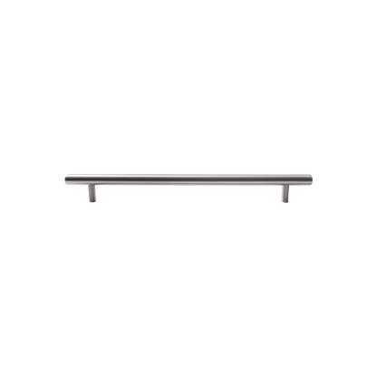 Momo Bellevue Plain Solid Brass Door Pull Handle In Dull Brushed Nickel (1)