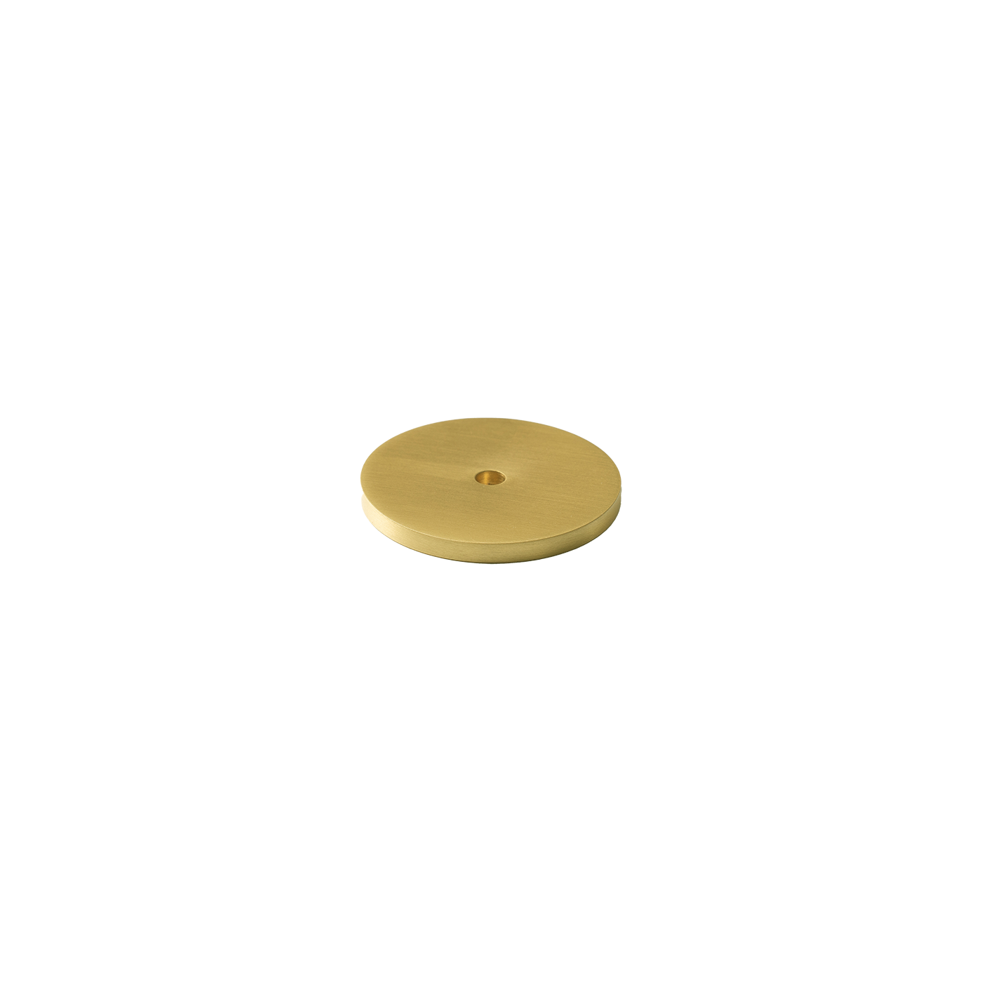 Momo Bellevue Backplate Solid Brass 35mm in Brushed Satin Brass
