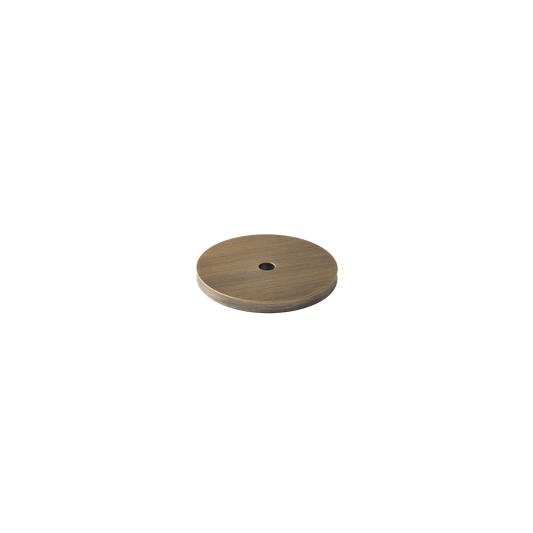 Momo Bellevue Backplate Solid Brass 35mm in Dark Brushed Brass