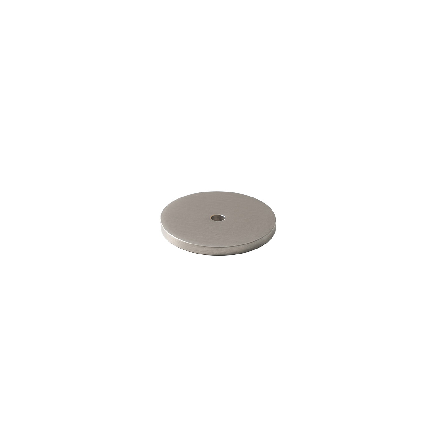 Momo Bellevue Backplate Solid Brass 35mm in Dull Brushed Nickel
