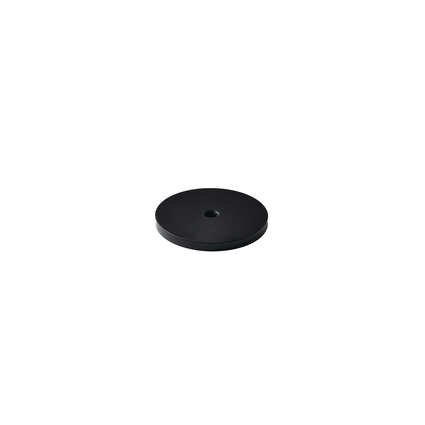 Momo Bellevue Backplate Solid Brass 35mm in Matt Black