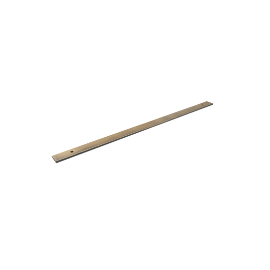 Momo Bellevue Backplate Solid Brass 160mm in Dark Brushed Brass