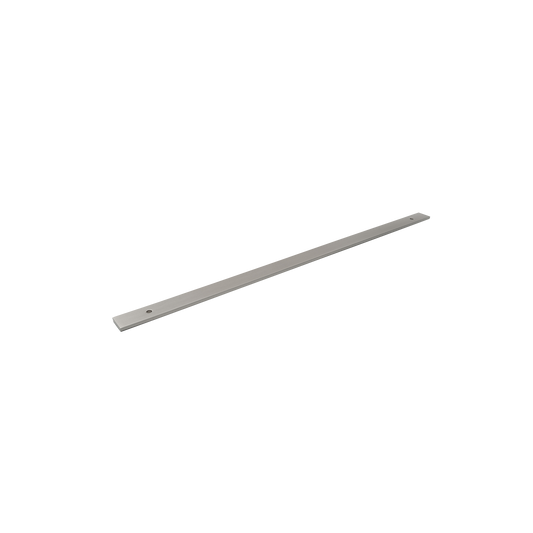 Momo Bellevue Backplate Solid Brass 160mm in Dull Brushed Nickel