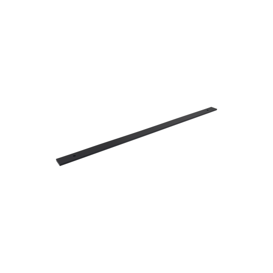 Momo Bellevue Backplate Solid Brass 160mm in Matt Black