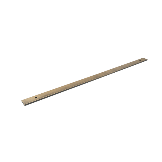 Momo Bellevue Backplate Solid Brass 320mm in Dark Brushed Brass