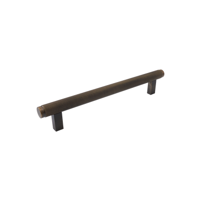 Momo Bellevue Lined Bar Pull Solid Brass 160mm in Bronze
