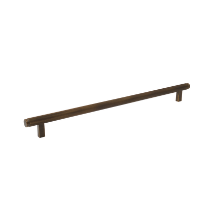 Momo Bellevue Lined Bar Pull Solid Brass 320mm in Bronze
