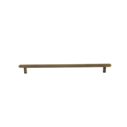 Momo Bellevue Lined Bar Pull Solid Brass 320mm in Dark Brushed Brass (1)
