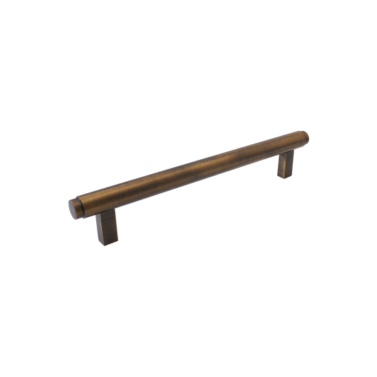 Momo Bellevue Plain Bar Pull Solid Brass 160mm in Bronze