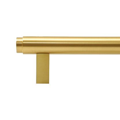 Momo Bellevue Plain Bar Pull Solid Brass 320mm in Brushed Satin Brass (2)