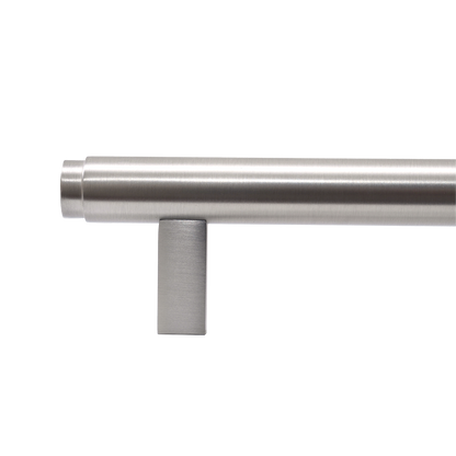 Momo Bellevue Plain Bar Pull Solid Brass 320mm in Dull Brushed Nickel (2)