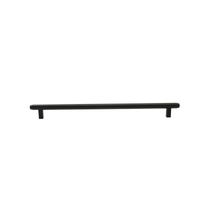 Momo Bellevue Plain Bar Pull Solid Brass 320mm in Matt Black (1)