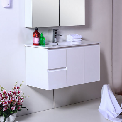 Capri 900mm Wall Hung Vanity