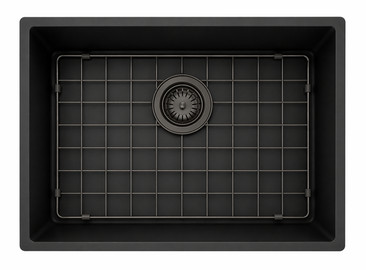 Stainless Steel Gun Metal Sink Grid For Carysil Big Bowl