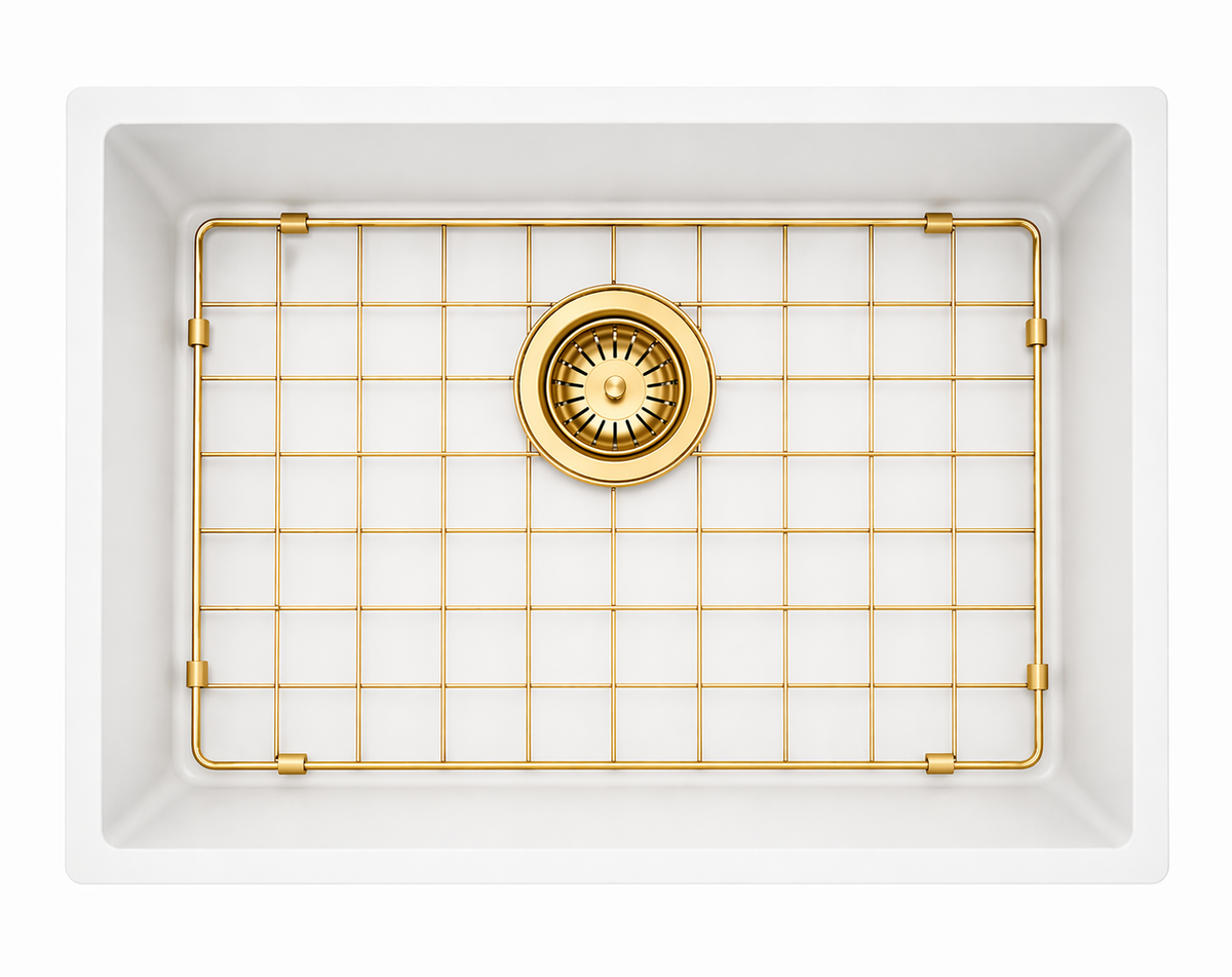Stainless Steel Gold Grid for Carysil Big Bowl