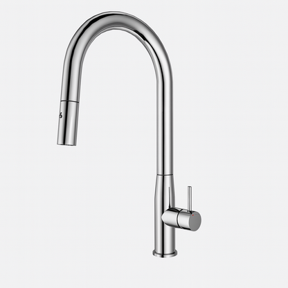 Navona Carysil Slim Chrome Pull Out Kitchen Mixer