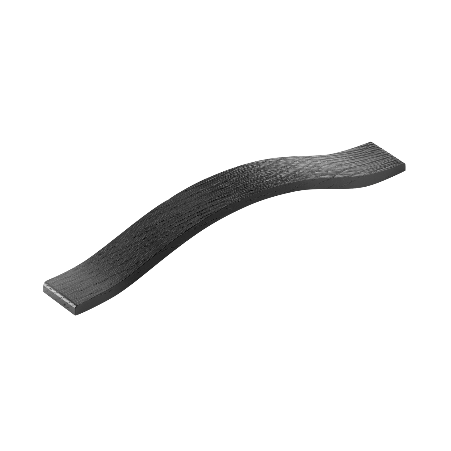 Momo Calin Timber Bow 160mm in Black Woodgrain