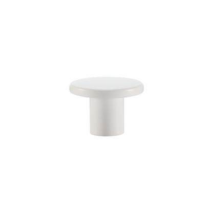 Momo Como Knob  26mm in Matt White (1)