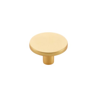 Momo Como Knob  41mm in Brushed Gold
