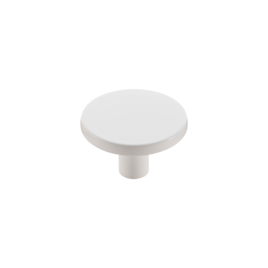 Momo Como Knob  41mm in Matt White