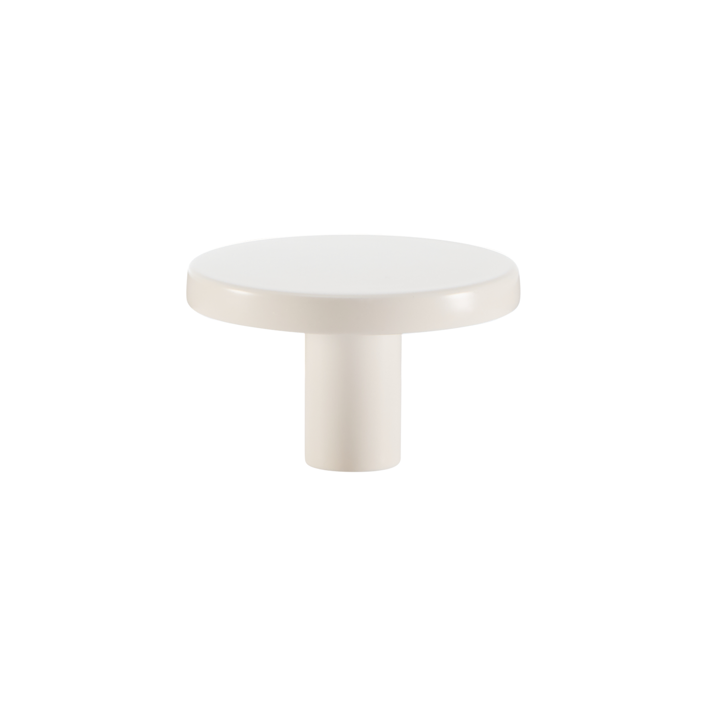 Momo Como Knob  41mm in Matt White (1)