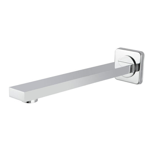 Square Chrome Bath Spout