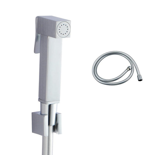 Square Brass Toilet Bidet Spray Kit