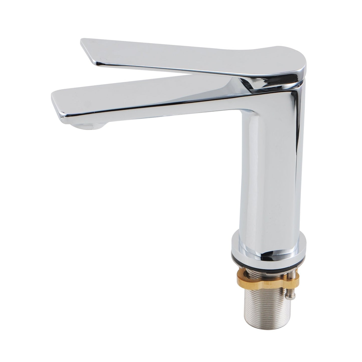 Caddence Brushed Brass Basin Mixer