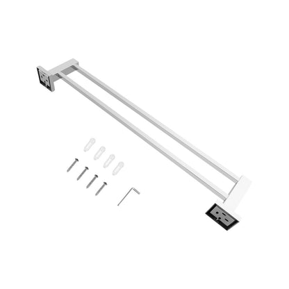 BLAZE Chrome Double Towel Rail 800mm