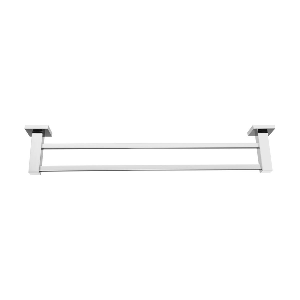 BLAZE Chrome Double Towel Rail 800mm