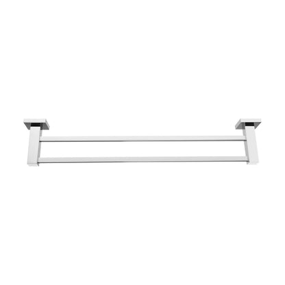 BLAZE Chrome Double Towel Rail 600mm