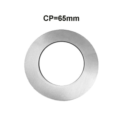 65mm Chrome Round Cover Plate for Wall Mixer / Diverter Bottom Part / Wall Spout