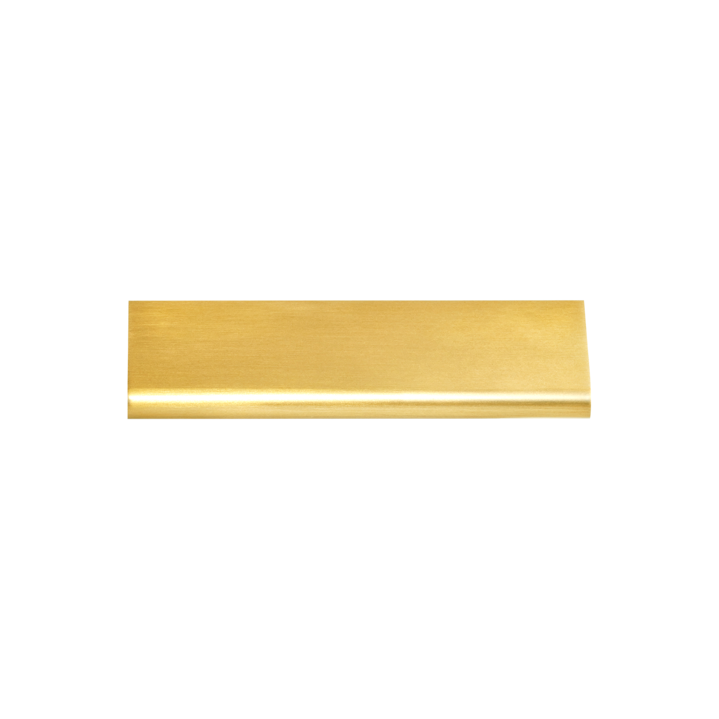 Momo Chelsea Solid Brass Lip Pull 96mm in Brushed Satin Brass (1)