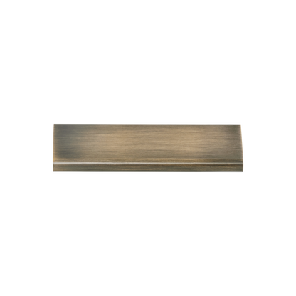 Momo Chelsea Solid Brass Lip Pull 96mm in Dark Brushed Brass (1)