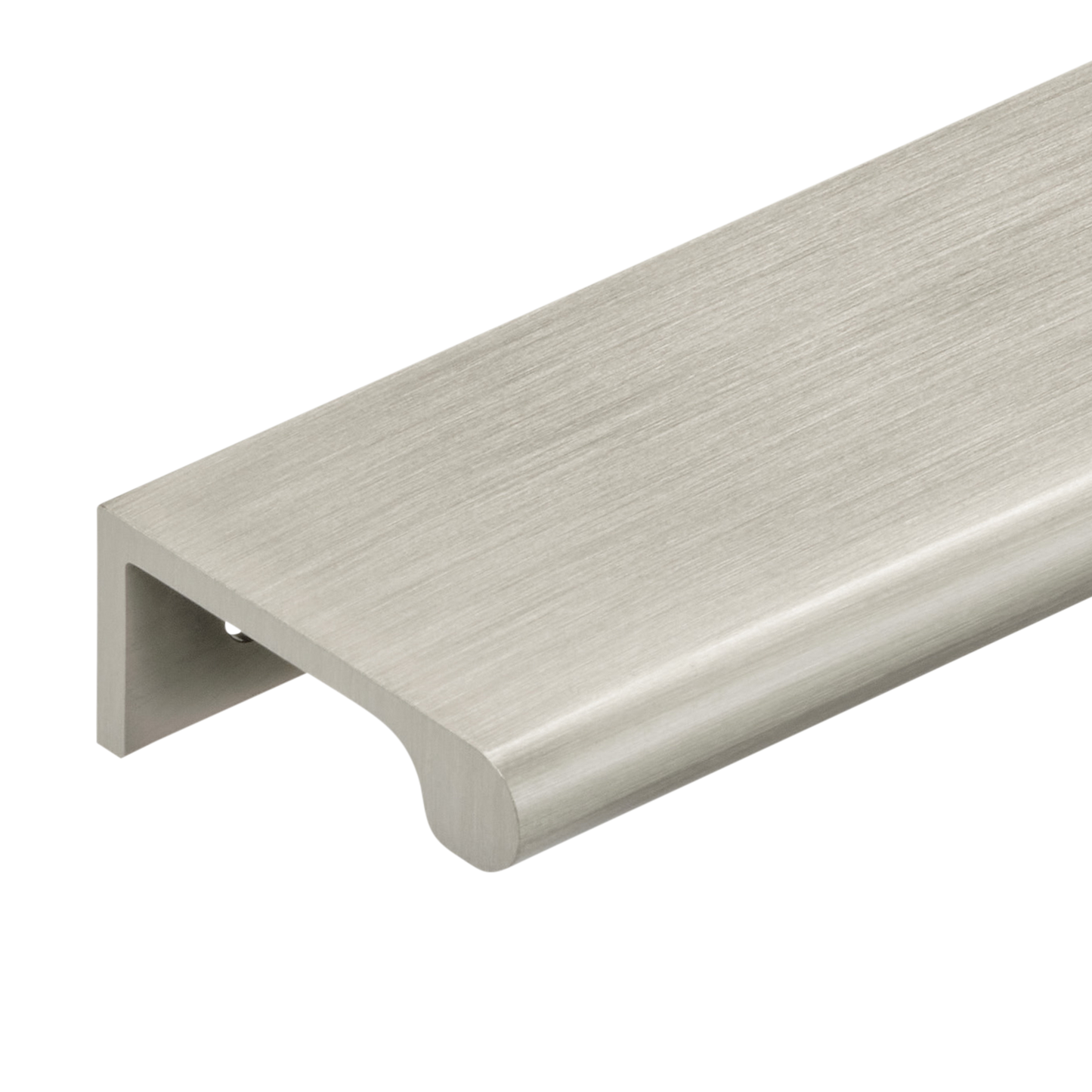 Momo Chelsea Solid Brass Lip Pull 96mm in Dull Brushed Nickel (2)