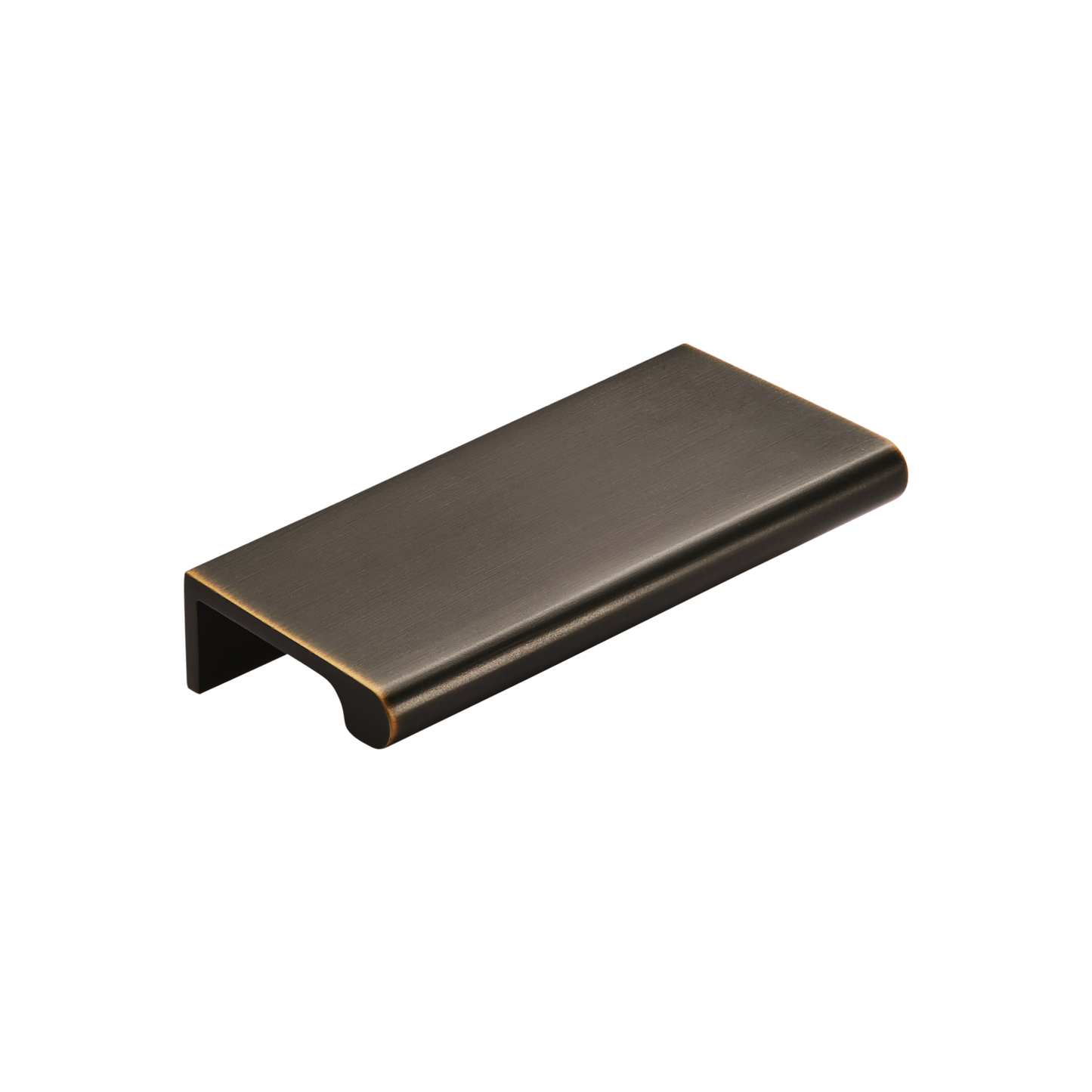 Momo Chelsea Solid Brass Lip Pull 96mm in Dark Bronze