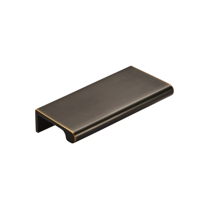 Momo Chelsea Solid Brass Lip Pull 96mm in Dark Bronze