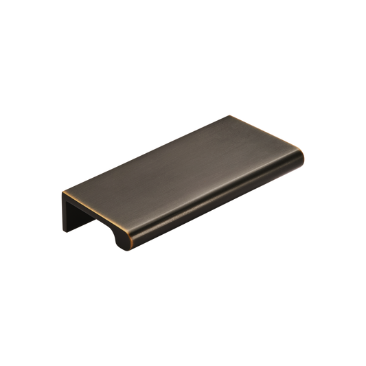 Momo Chelsea Solid Brass Lip Pull 96mm in Dark Bronze