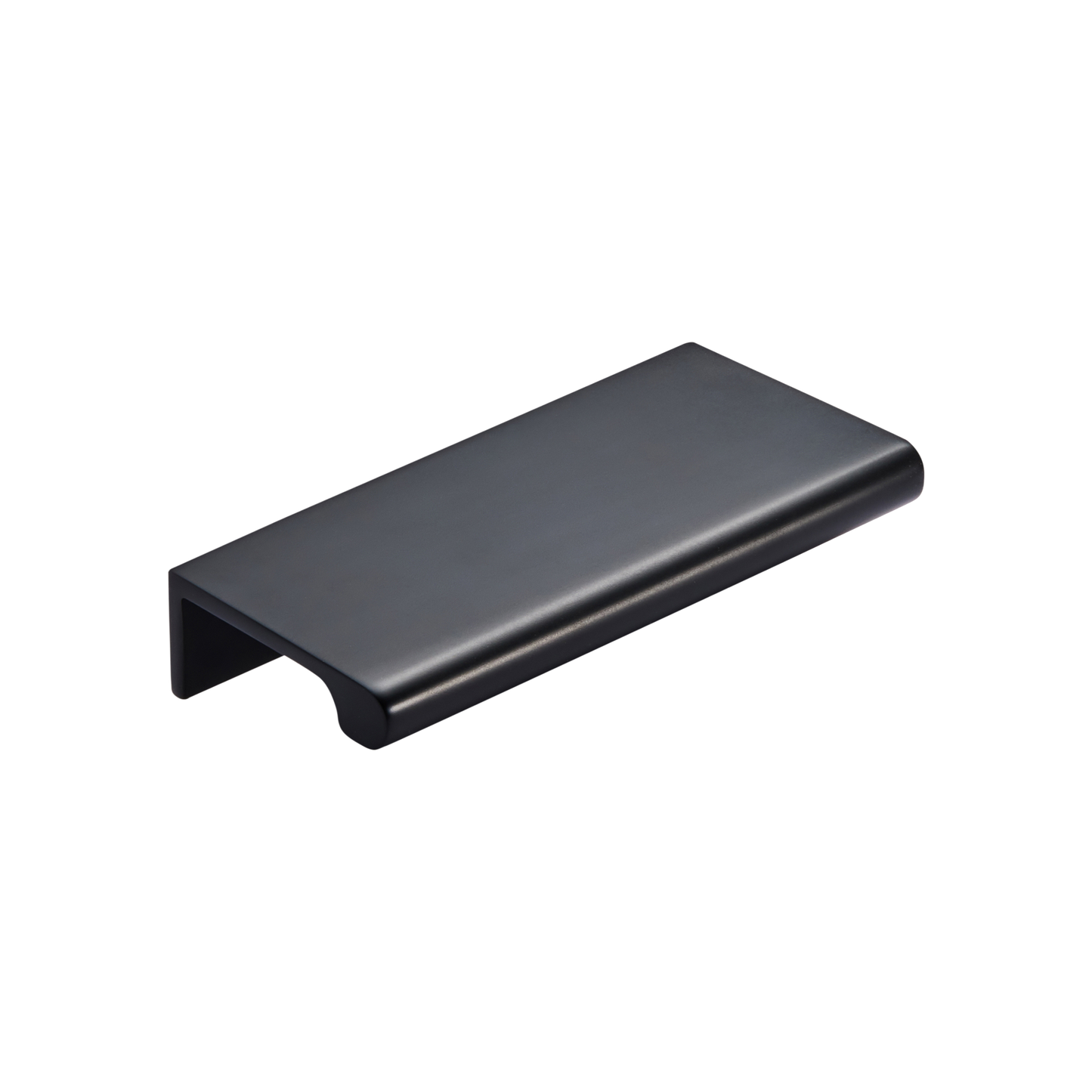 Momo Chelsea Solid Brass Lip Pull 96mm in Matt Black
