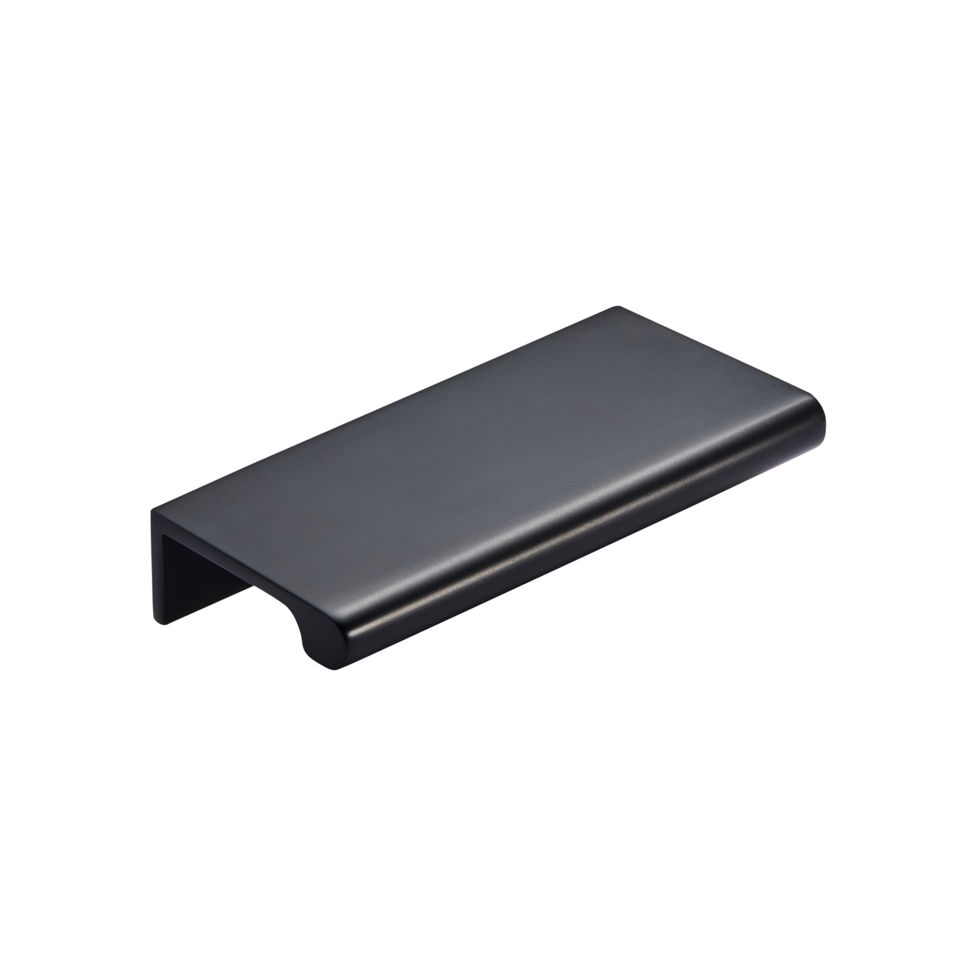 Momo Chelsea Solid Brass Lip Pull 96mm in Matt Black