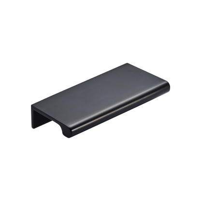 Momo Chelsea Solid Brass Lip Pull 96mm in Matt Black