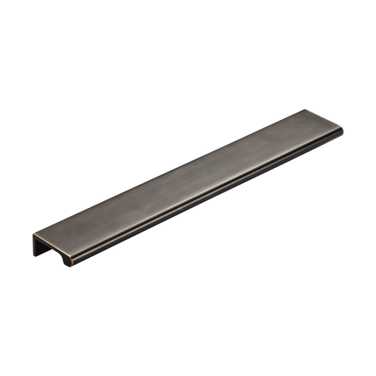 Momo Chelsea Solid Brass Lip Pull 256mm in Dark Bronze