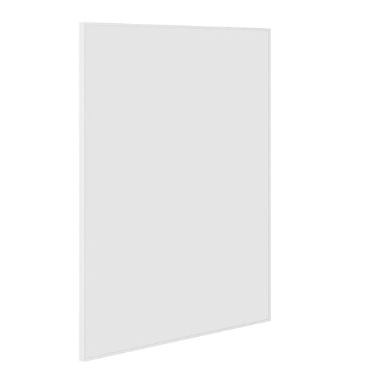Carson Rectangle White Framed Mirror